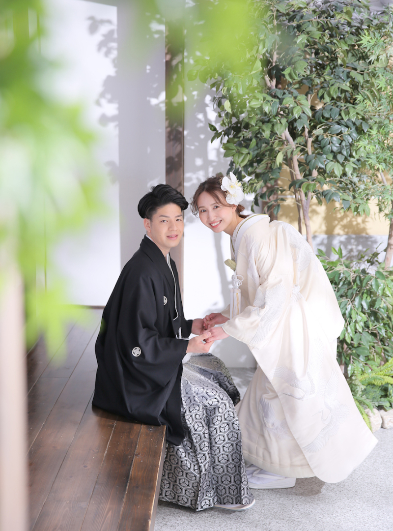 寄り添って楽しそう