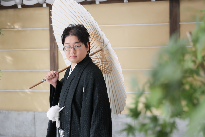 ご新郎様ソロショット