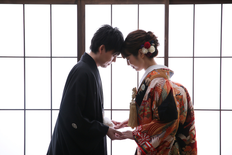 障子とお二人。