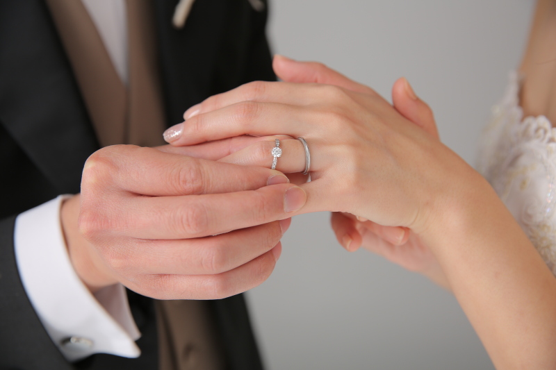 指輪のショット忘れません
