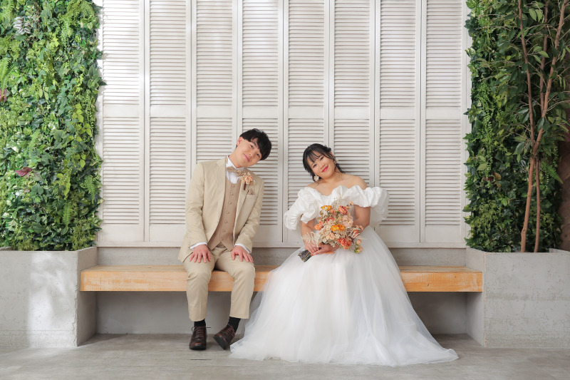 和装+洋装　スタジオ撮影