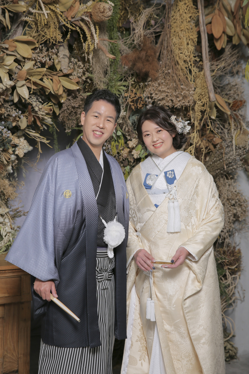 2人揃ってハイチーズ！