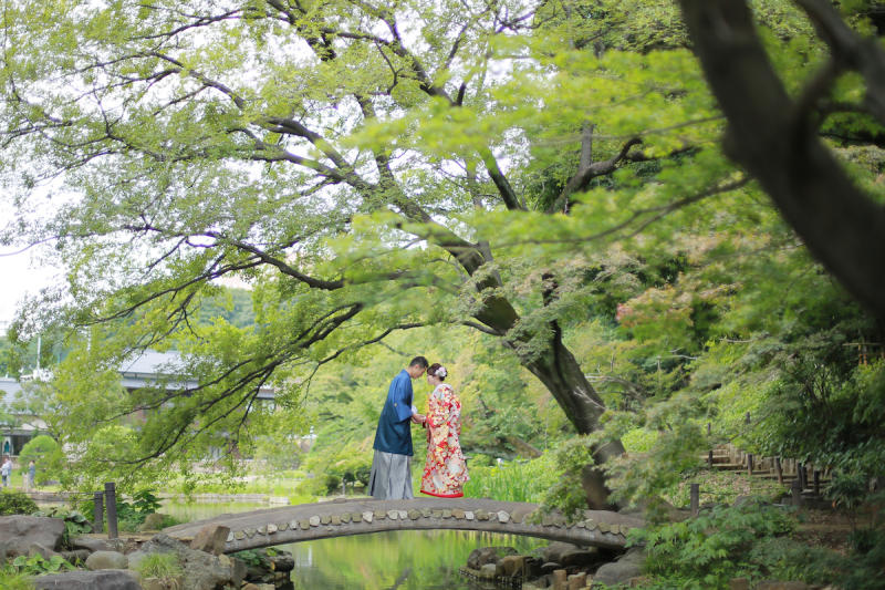 『橋＋オデココツン』