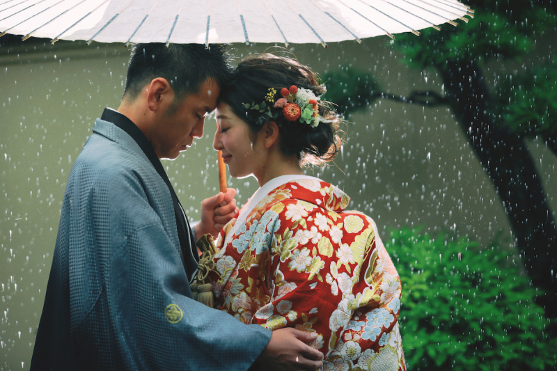 「大雨の庭園」