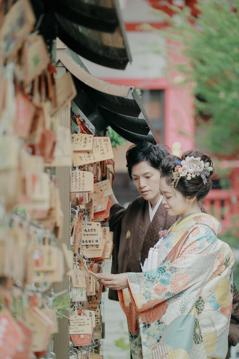 絵馬に願いを☆