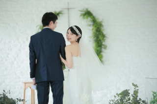 チャペルで記念に