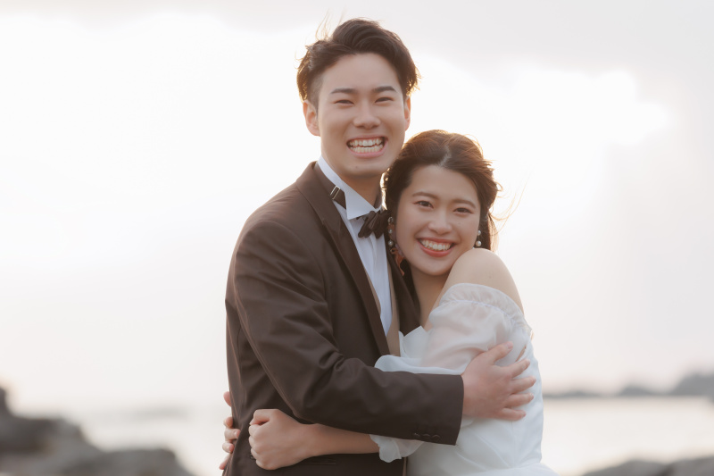 幸せいっぱいのお二人！！