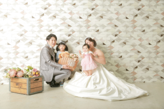 あなたの愛しいお子様も一緒に撮影ができるんです♩