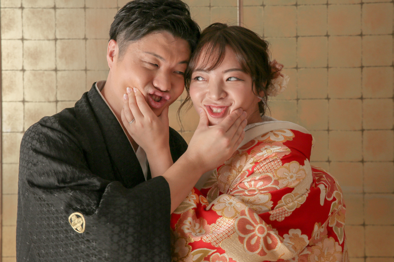 最後はギュッと！