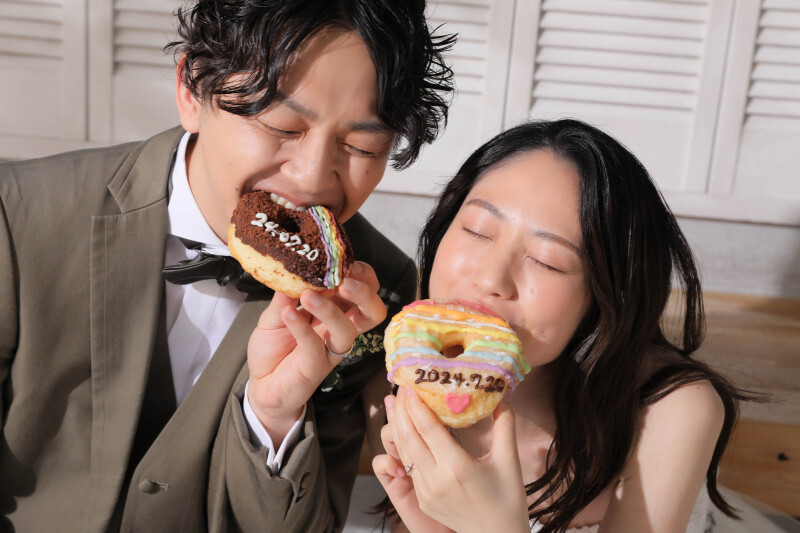 ドーナツを使って！！！