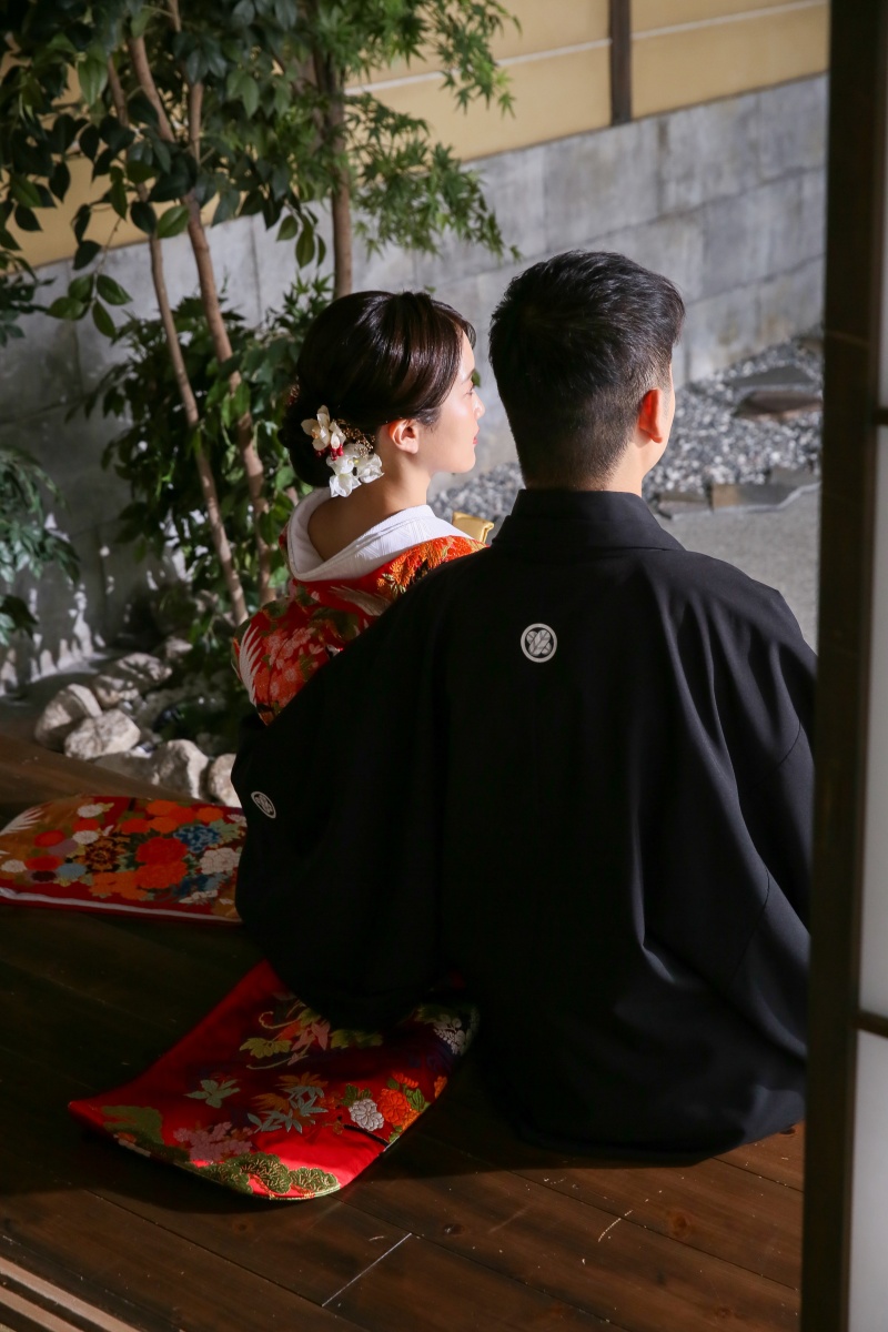 縁側でのお写真②