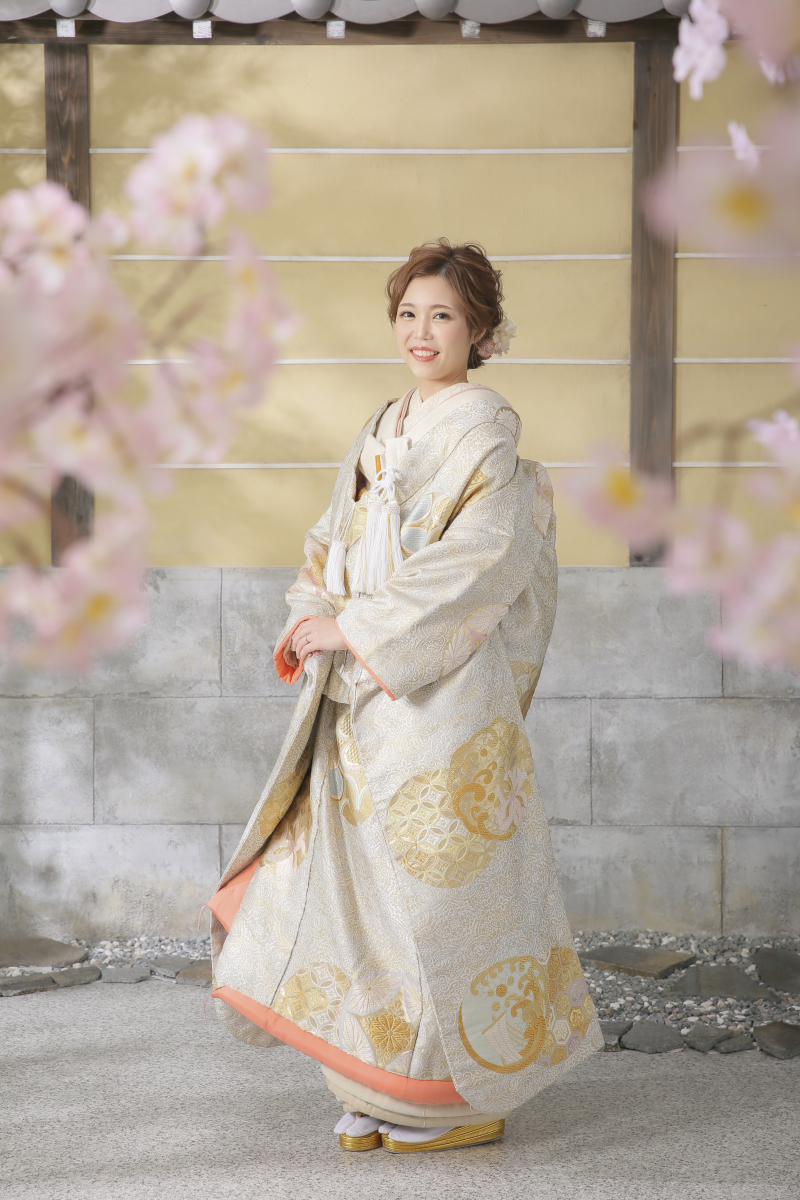 ご新婦様のソロショット。パート1