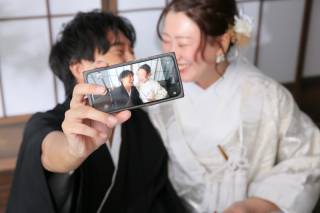 スタジオで和装も洋装も！