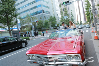 愛車といっしょに