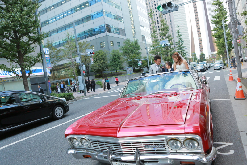 愛車といっしょに