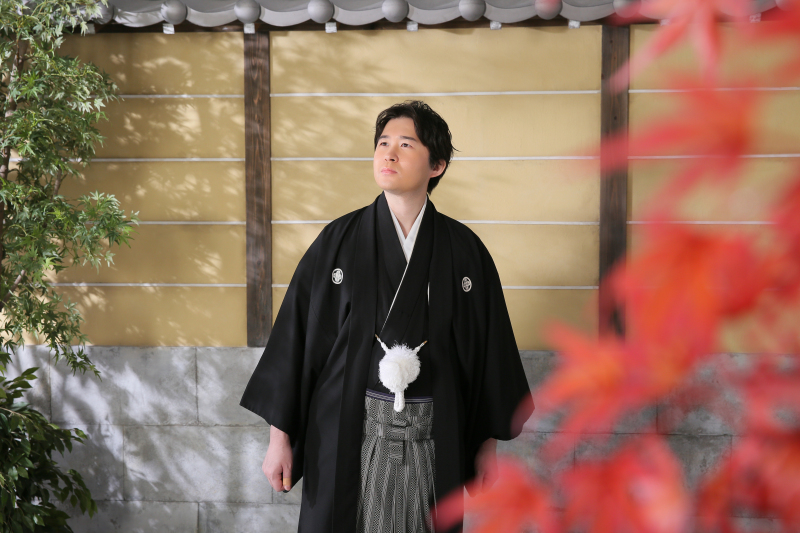 紅葉と一緒に...