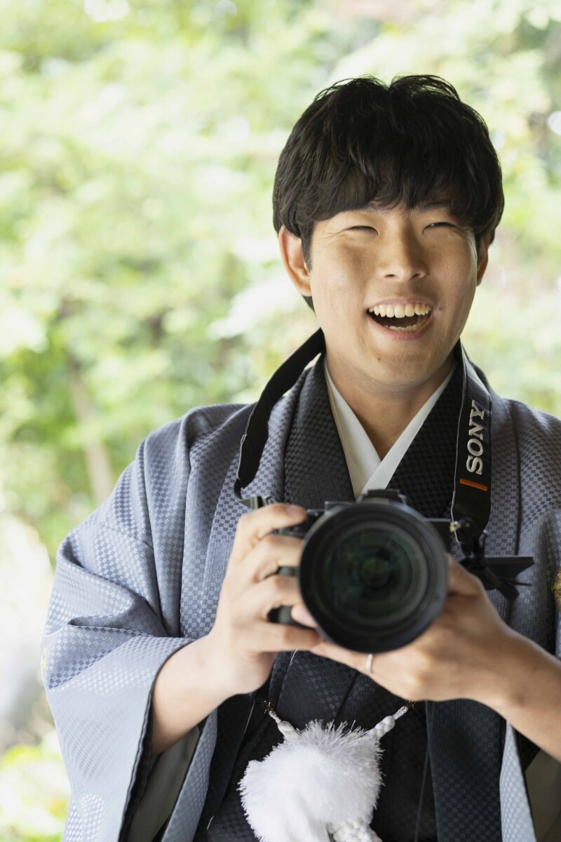 ご新郎様のソロショット