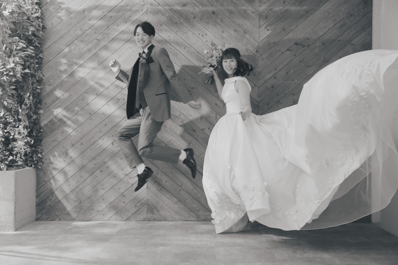 二人でジャンプ！