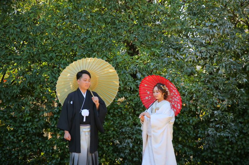 番傘ショットその２