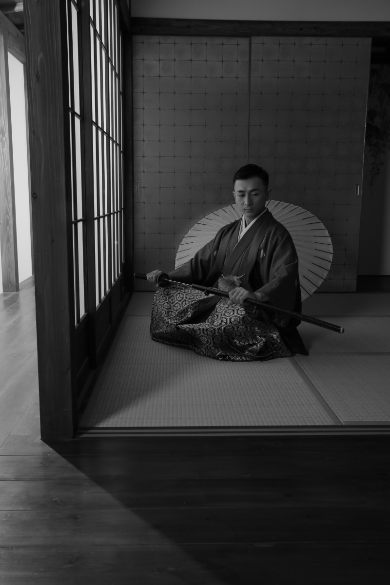 まるで武士！！？？