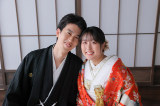 スタジオも衣装も盛りだくさんの和装撮影