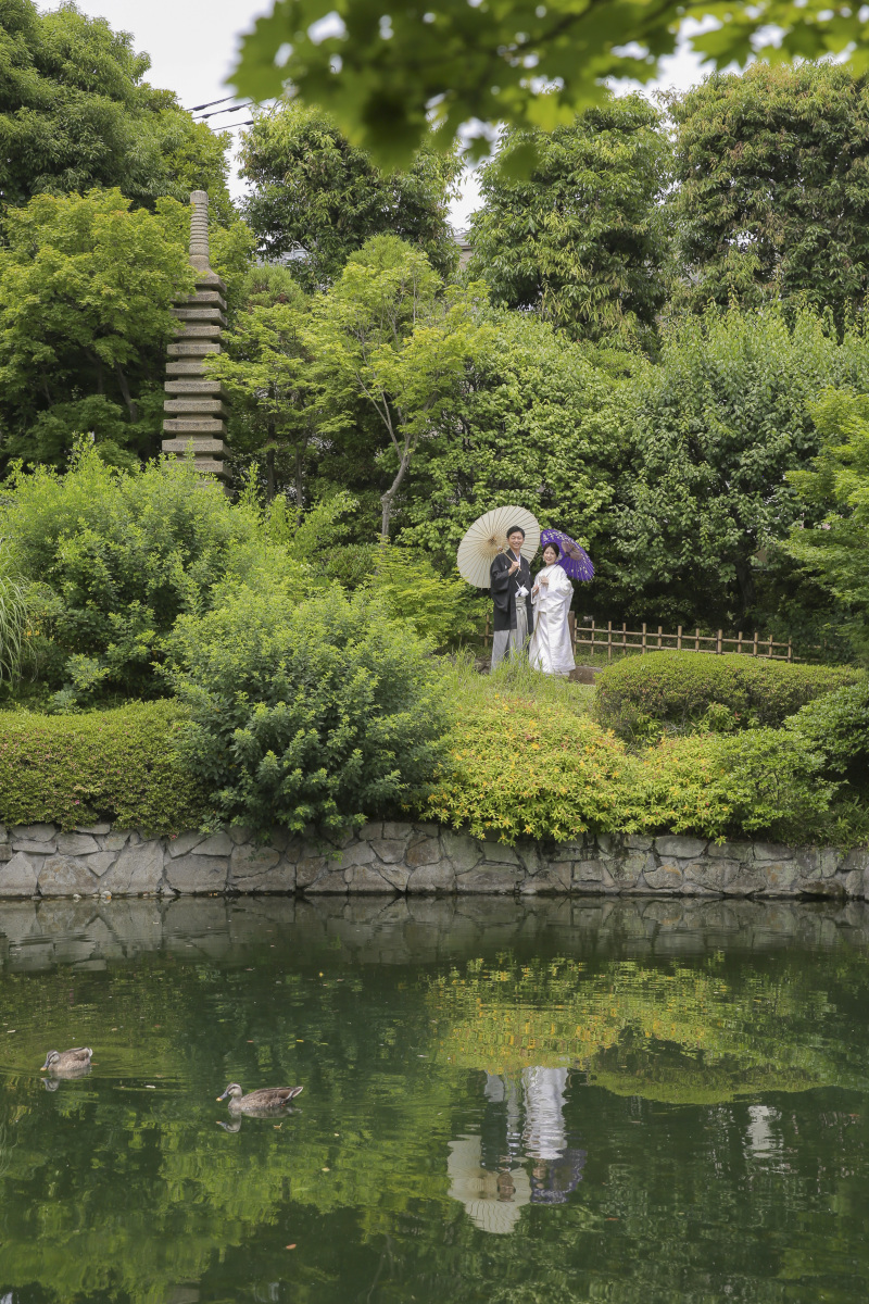 目白庭園鉄板ショット!