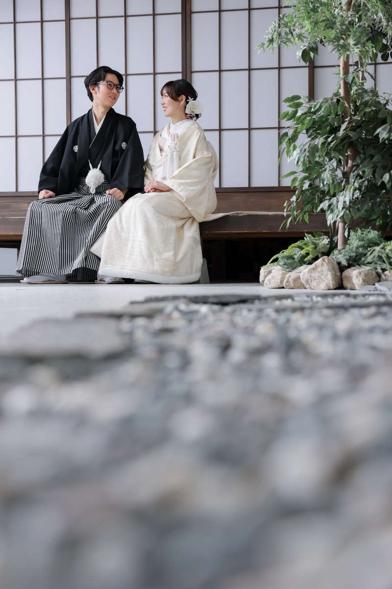 縁側でほっと一息