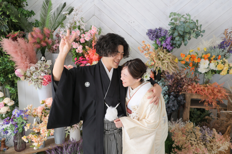 お花屋さんふ背景