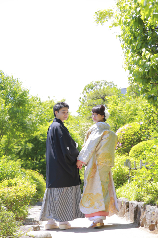 都会にポツンと現る庭園