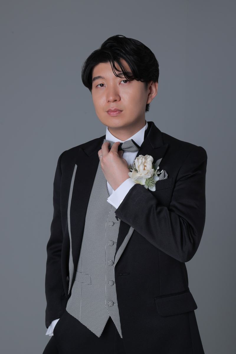 ご新郎様のソロショット