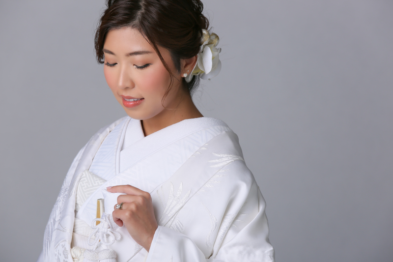 ご新婦様のソロショット