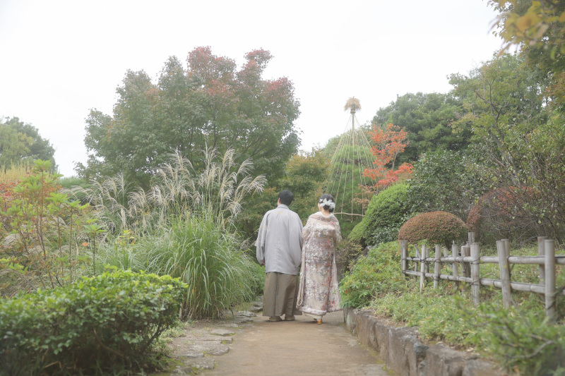お散歩中のおふたり