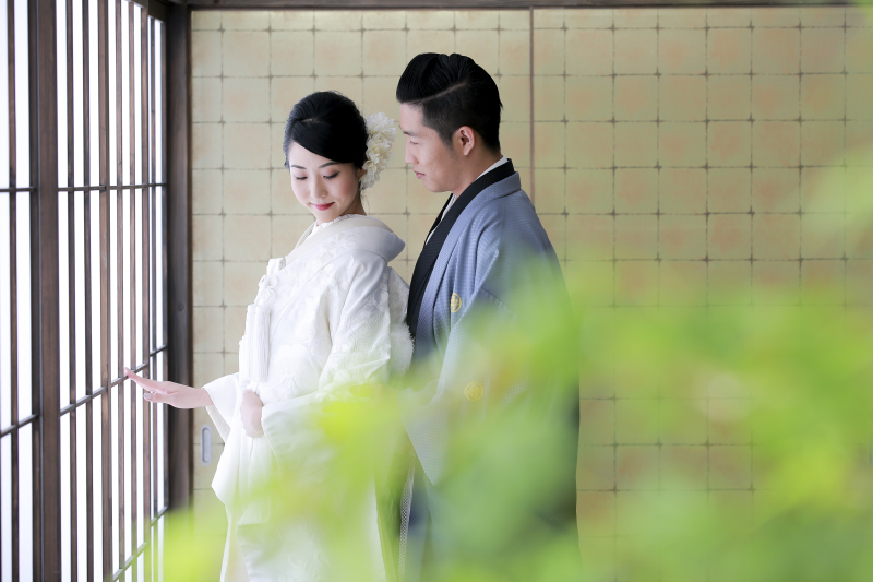 白無垢はスタジオで！