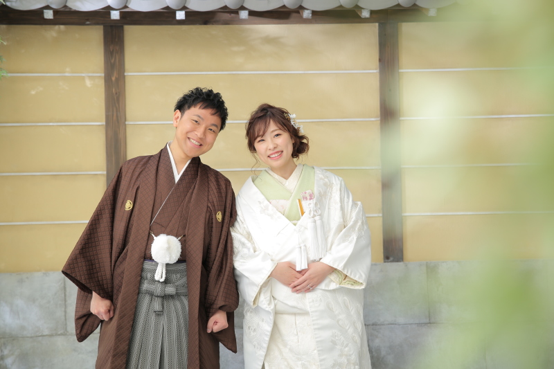 新緑と一緒に。