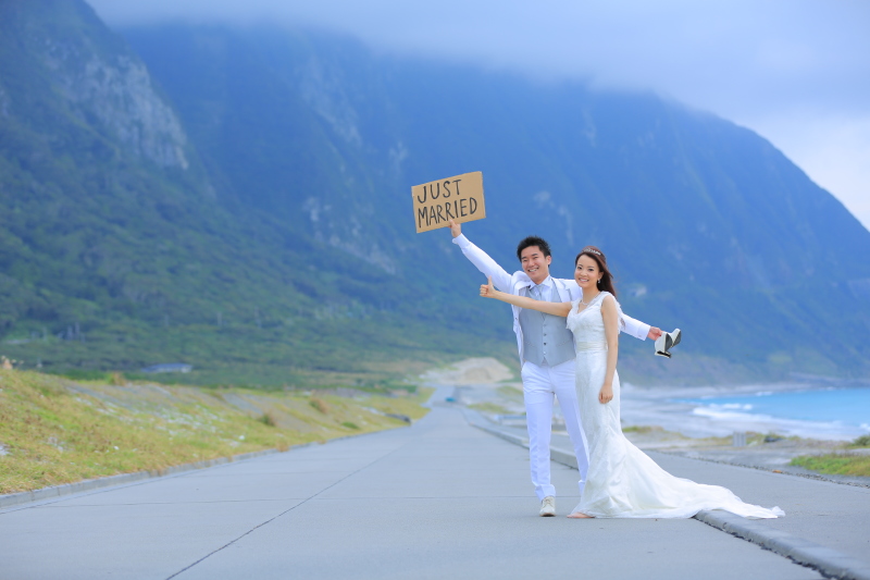フォトジェニックな新島でウェディングフォト！