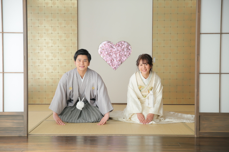 お辞儀ショット