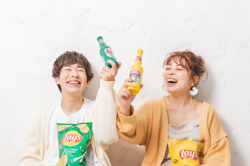 カラー小物でトータルコーディネート♪