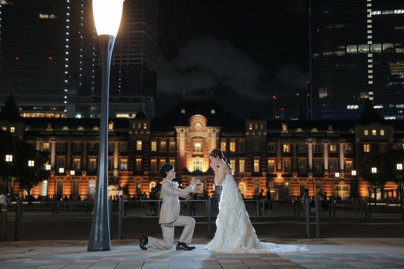 プロポーズシーン