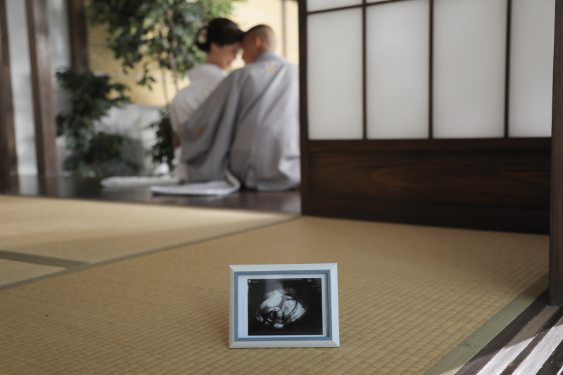 お腹の中のお子様と一緒に