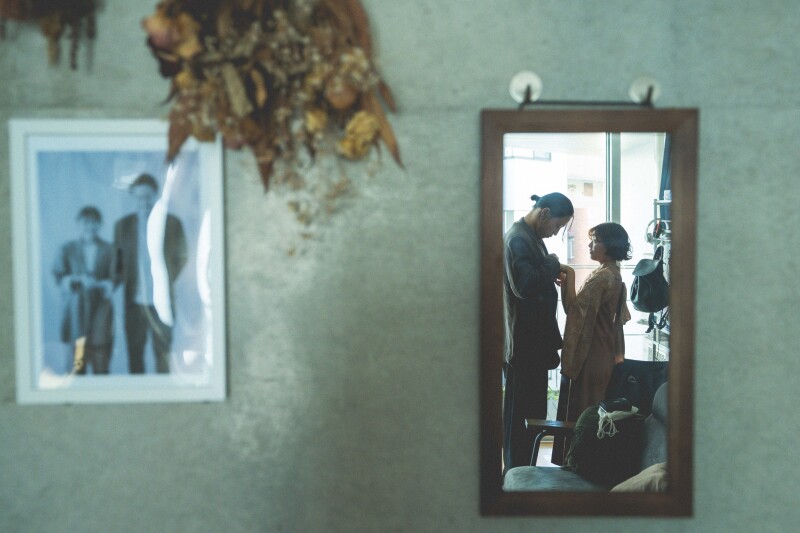 お二人の思い出の詰まったお家にて。