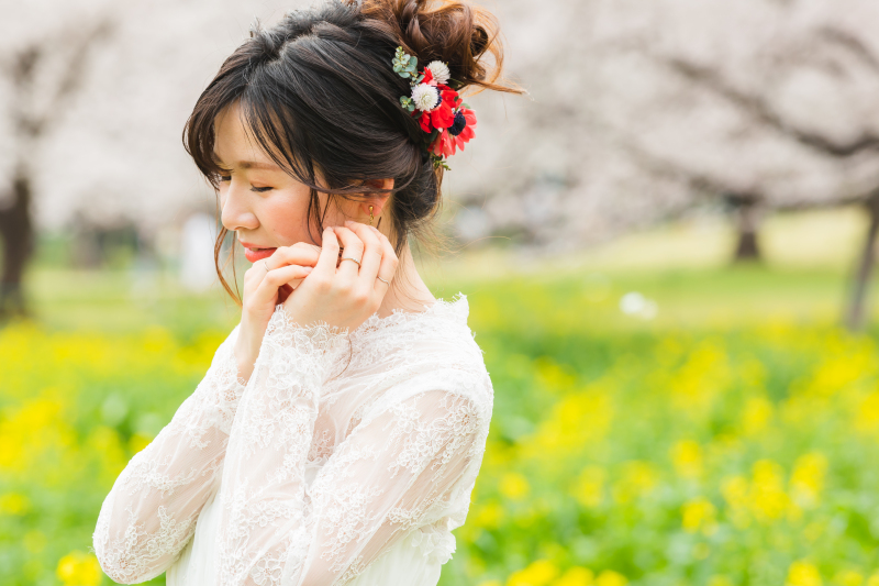 ロケーションに合わせたコーディネート