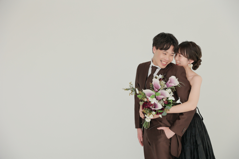 見つめ合うおふたり