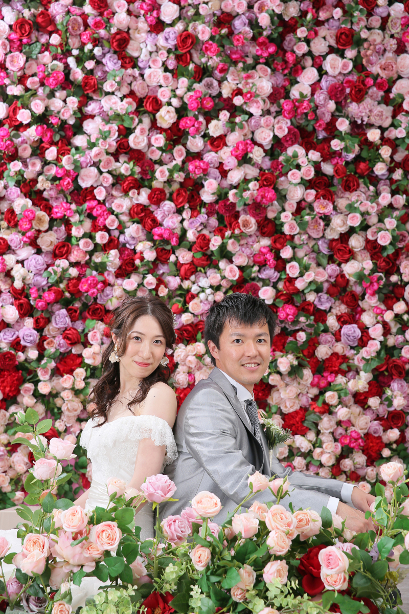 お花に埋もれて