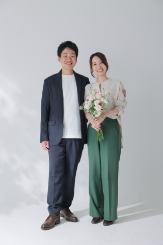 ウェディングフォトの前段階フォト？！ご入籍の記念に♪