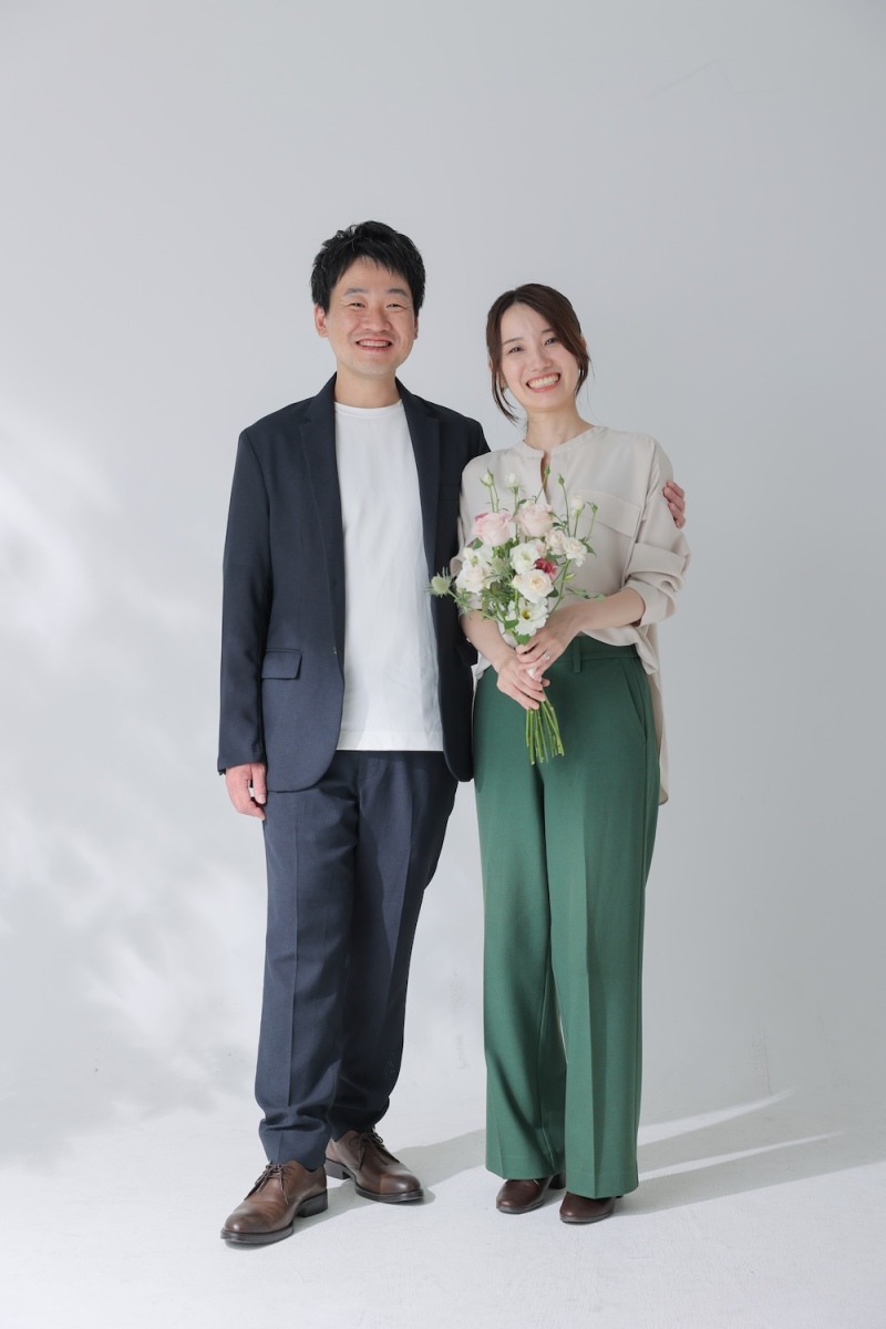 ウェディングフォトの前段階フォト？！ご入籍の記念に♪