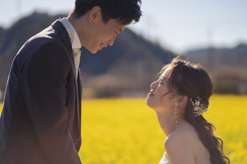 逆光で雰囲気撮影