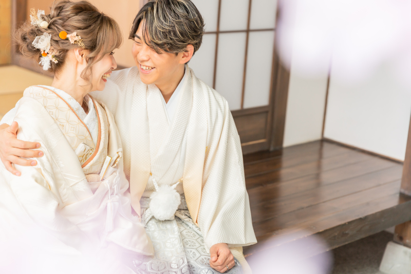 お二人だけの空間で、お二人らしい撮影を