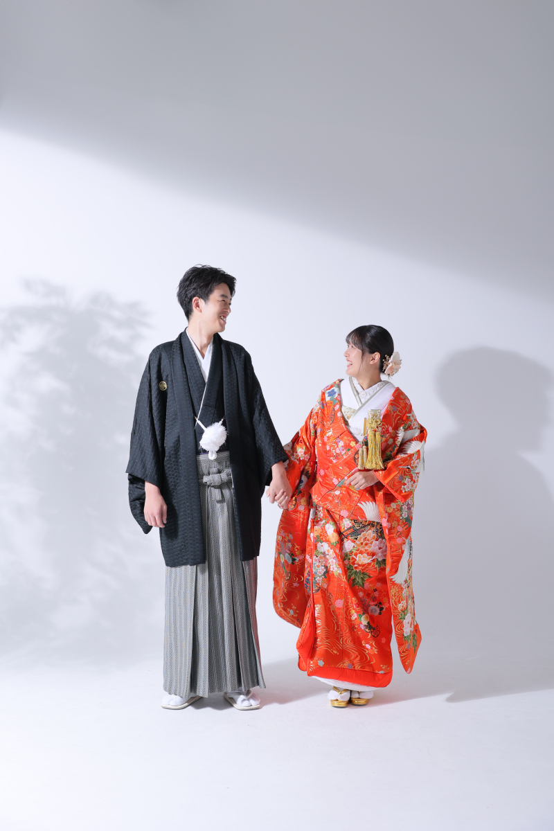 １着目は色打掛