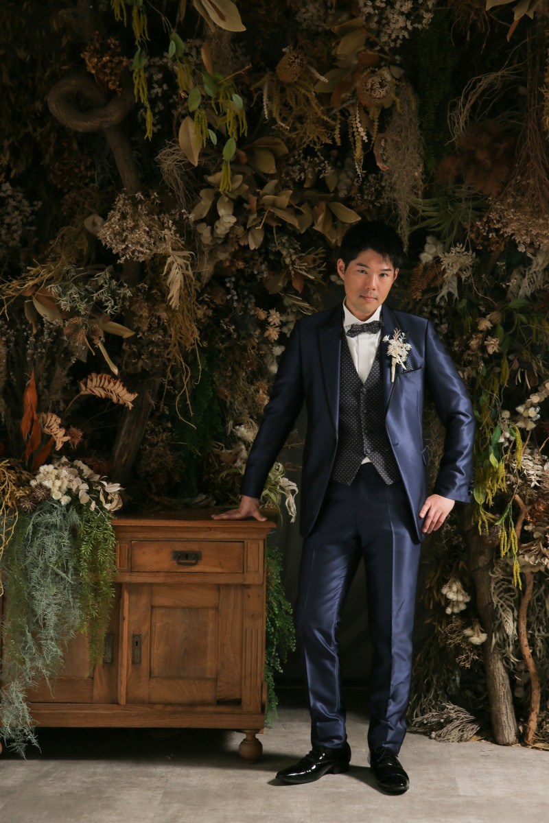 ご新郎様のソロショット