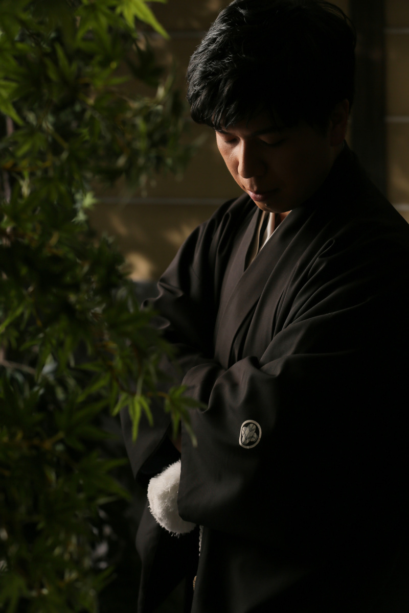 ご新郎様のソロショット